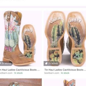 Tin Haul “Looking Sharp” Square Tow Boots